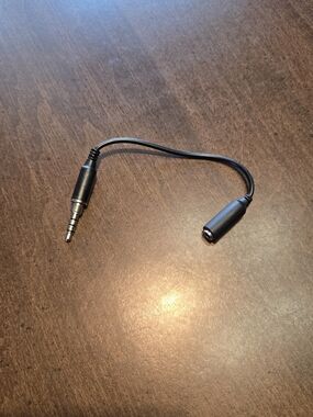 *SALE* LifeProof Headphone Jack Male to Female Audio Extension Adapter - Black